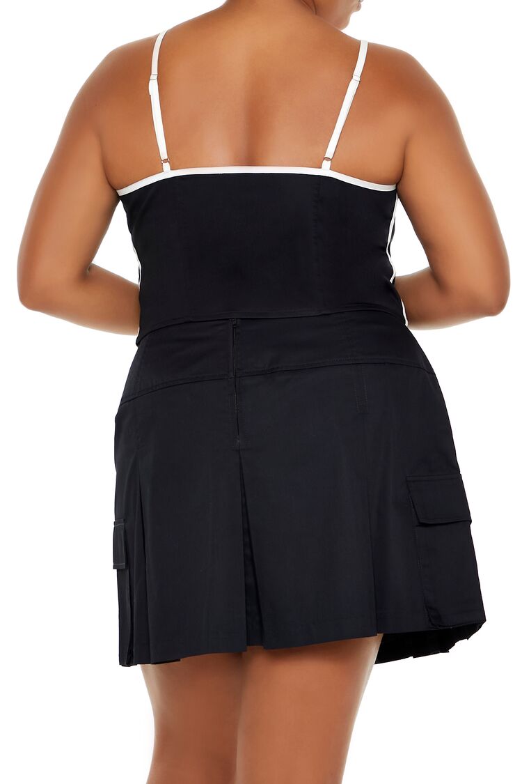 Plus Size Two-Tone Cropped Cami - Image 5