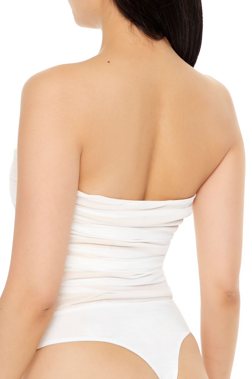 Mesh Corset Tube Bodysuit - Image 5