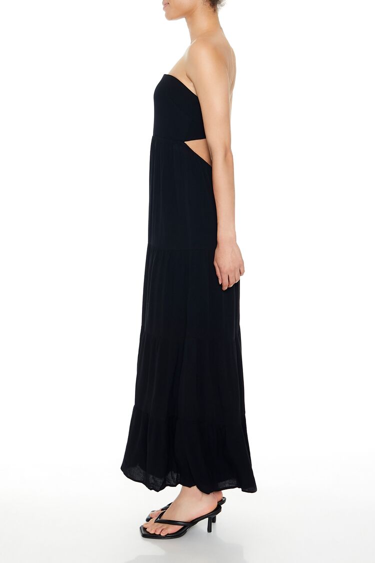 Strapless Tie-Back Maxi Dress - Image 3