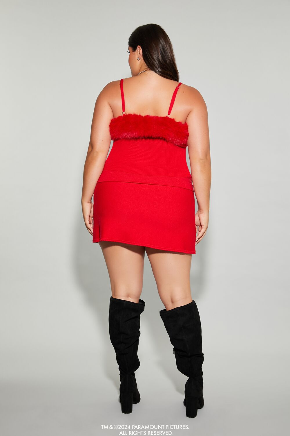 Plus Size Mean Girls Foldover Mini Skirt - Image 5