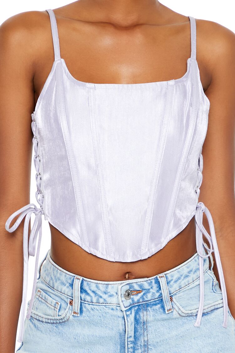 Lace-Up Corset Cami - Image 3