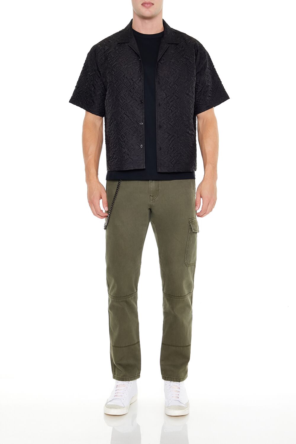 Oversized Textured Shirt - Image 2