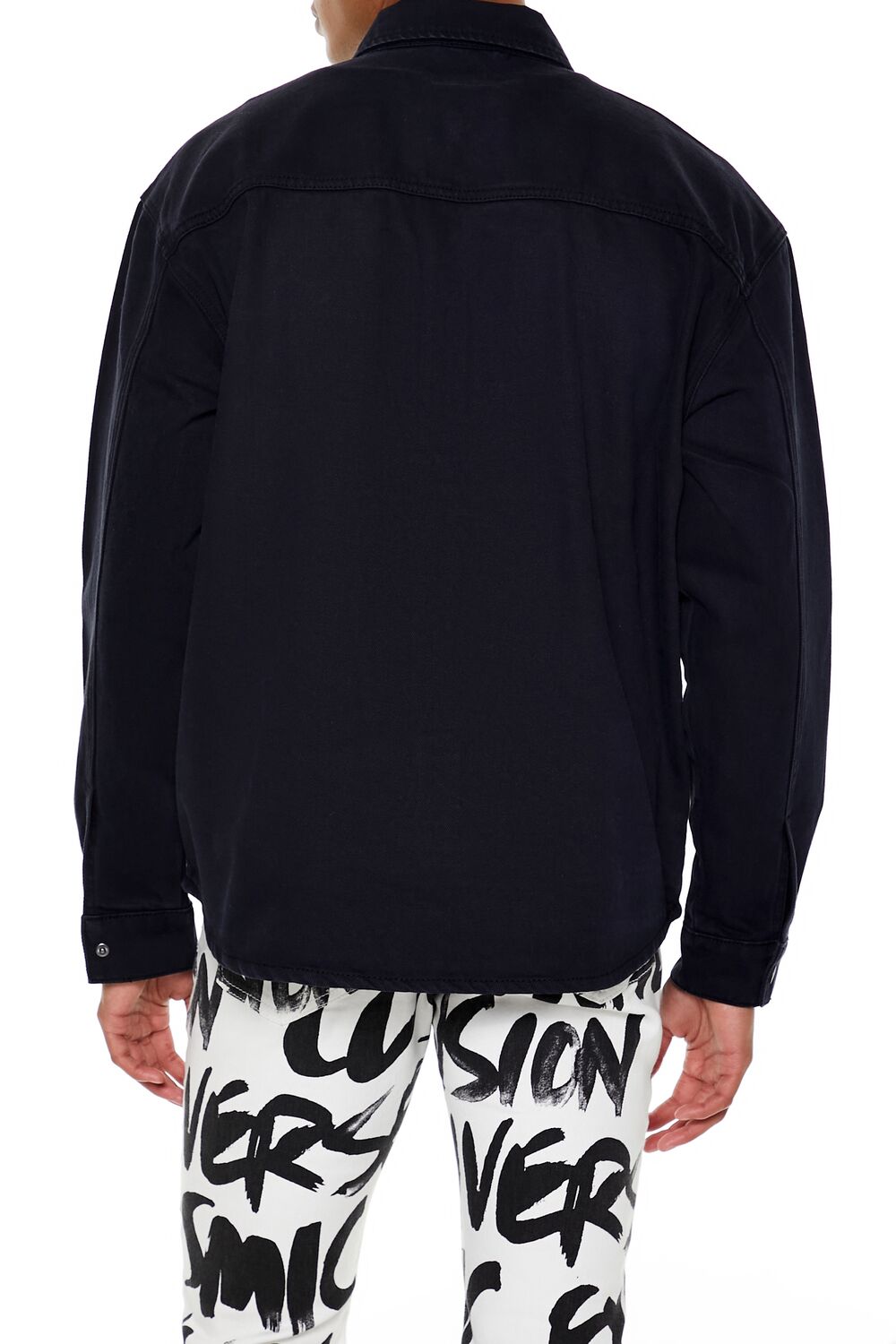 Cotton Curved-Hem Shirt - Image 15