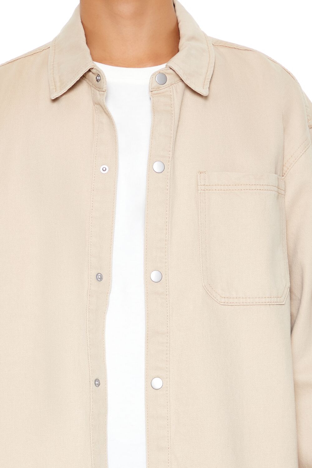 Cotton Curved-Hem Shirt - Image 6