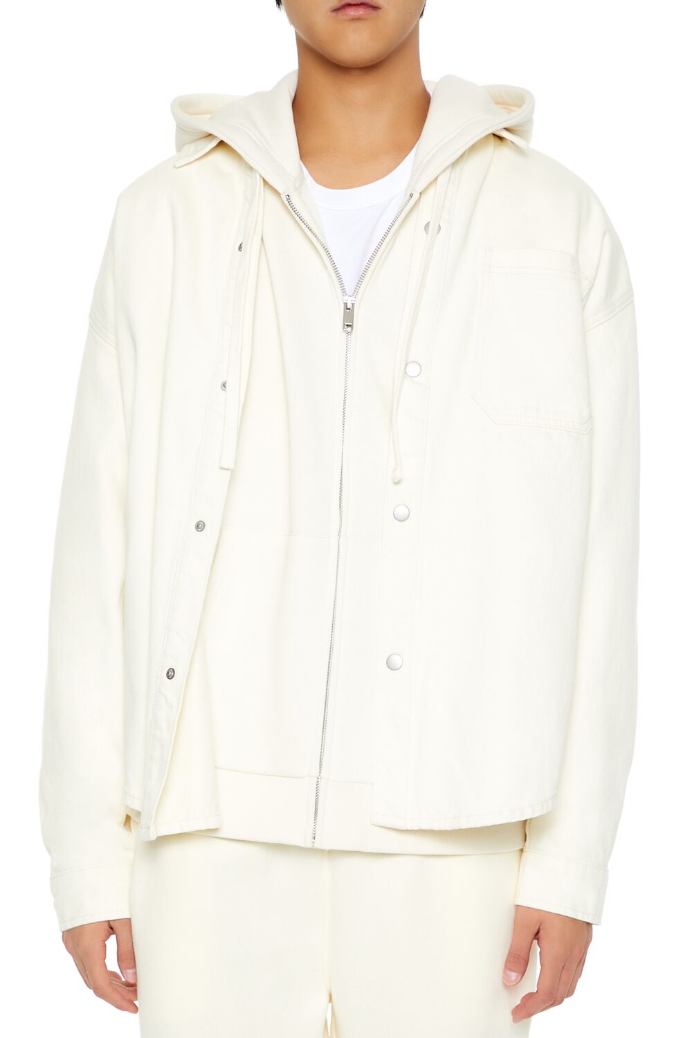 Cotton Curved-Hem Shirt - Image 9