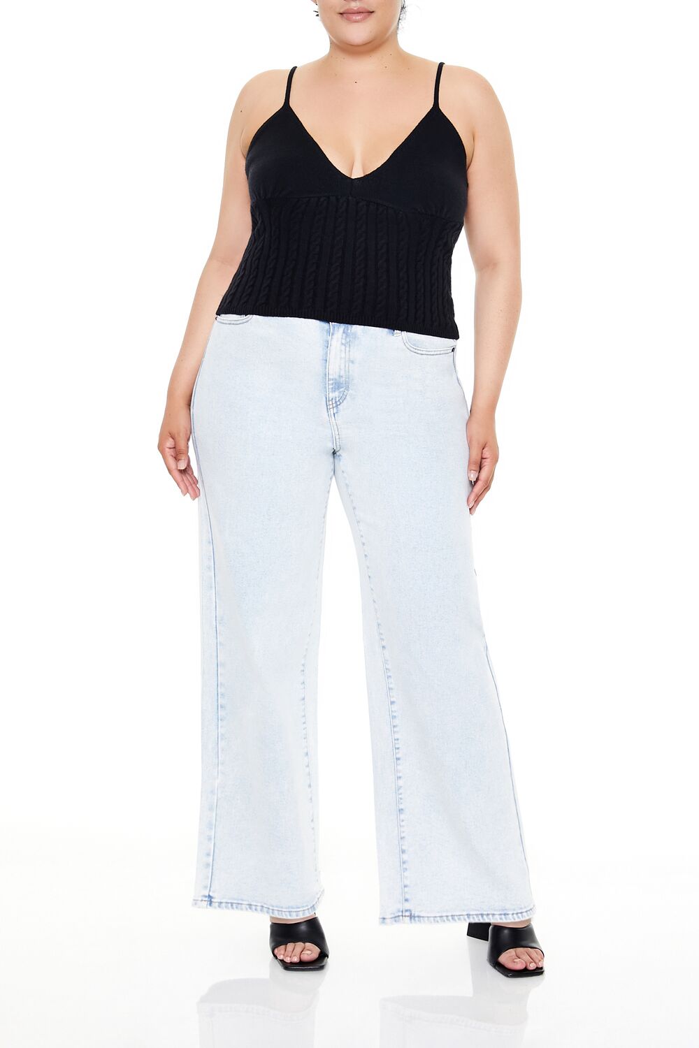 Plus Size Sweater-Knit Cami - Image 2