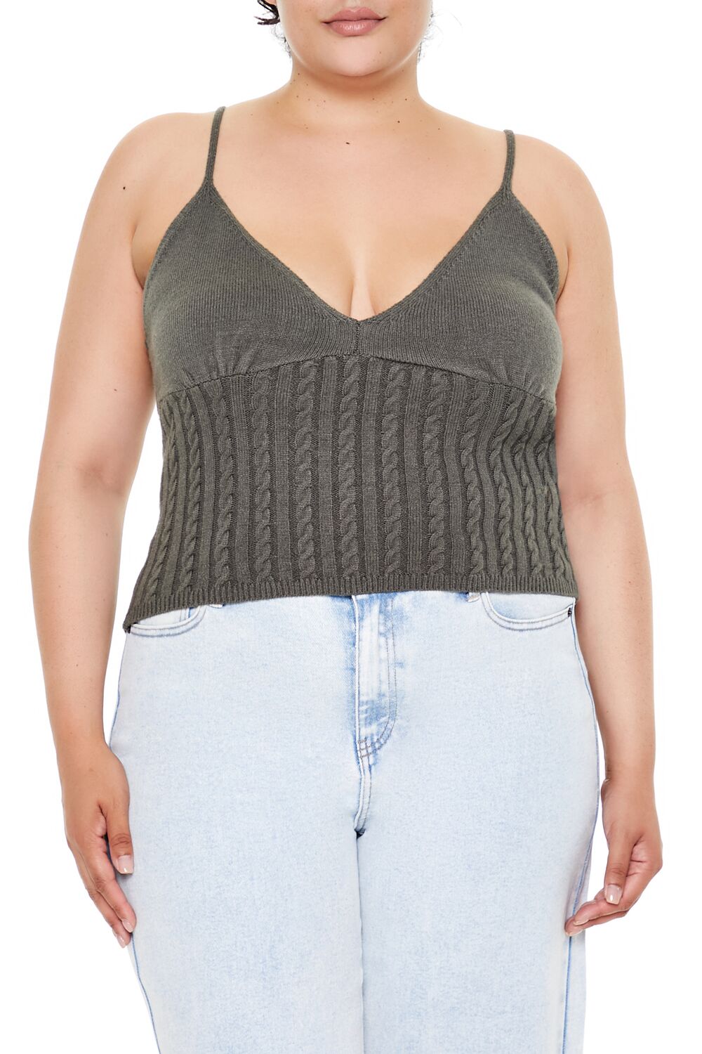 Plus Size Sweater-Knit Cami - Image 6