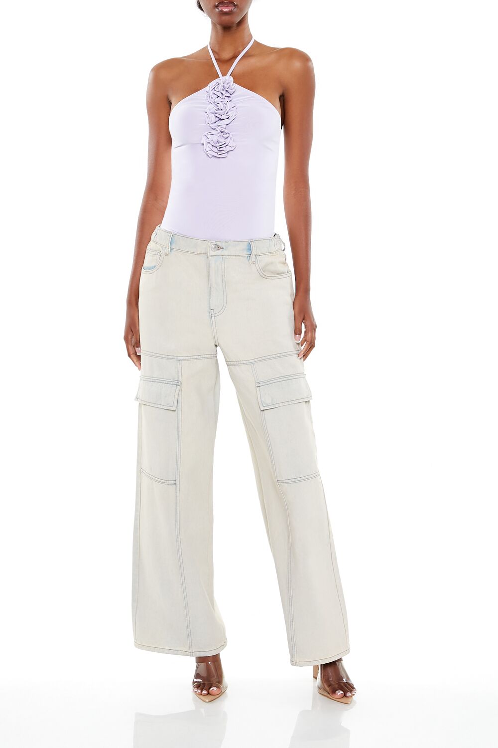 Rosette Halter Bodysuit - Image 6