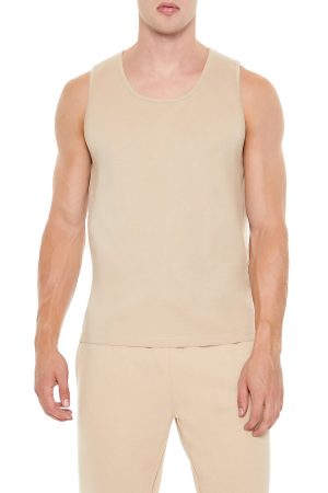 Basic Cotton Scoop Tank Top