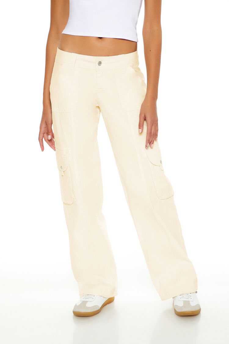 Low-Rise Straight-Leg Cargo Pants - Image 2