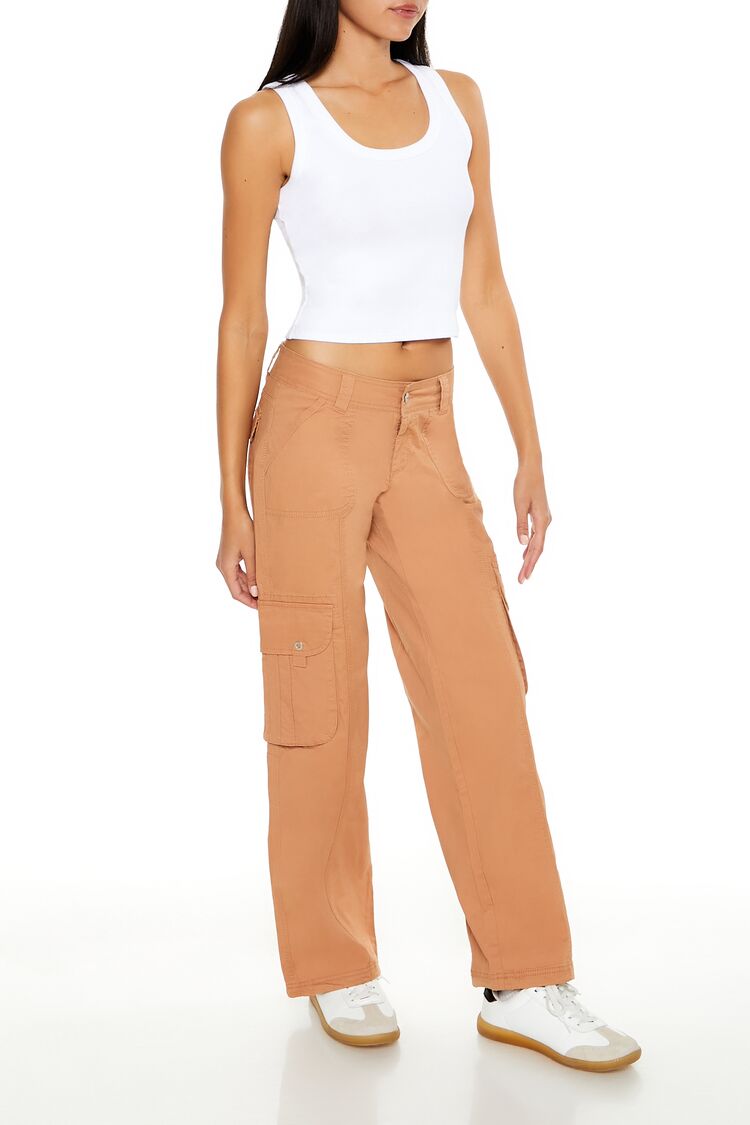 Low-Rise Straight-Leg Cargo Pants - Image 8