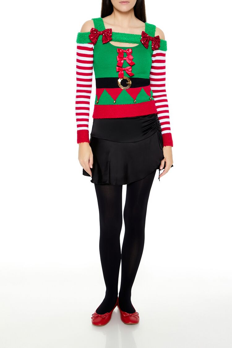 Elf Open-Shoulder Sweater - Image 2