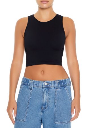 Cropped Cutout Tank Top