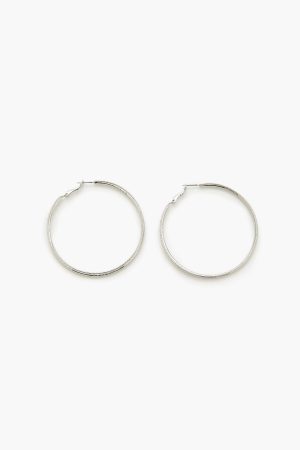 Etched Hoop Earrings