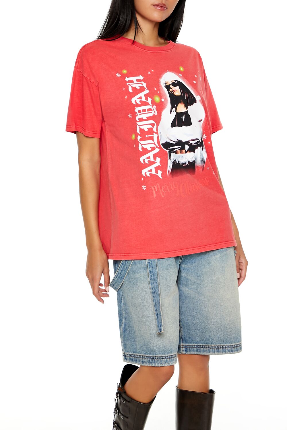 Aaliyah Christmas Graphic Tee - Image 4
