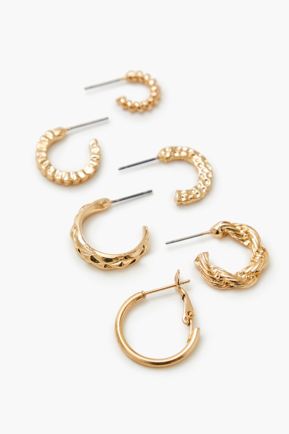 Assorted Hoop Earring Set - Image 2
