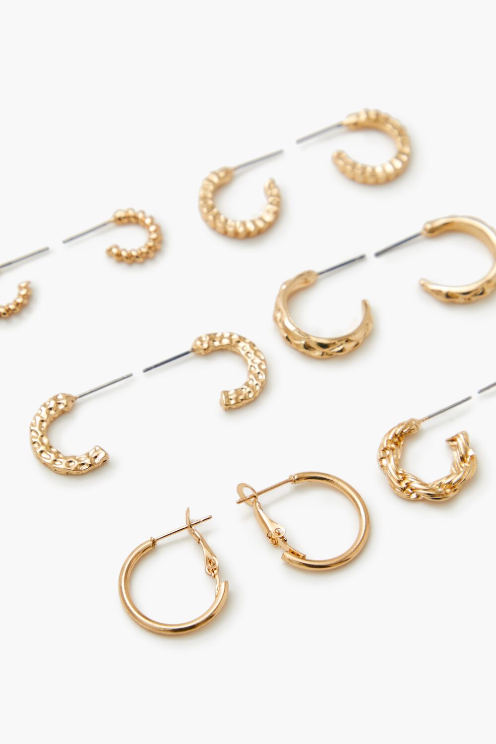 Assorted Hoop Earring Set - Image 3