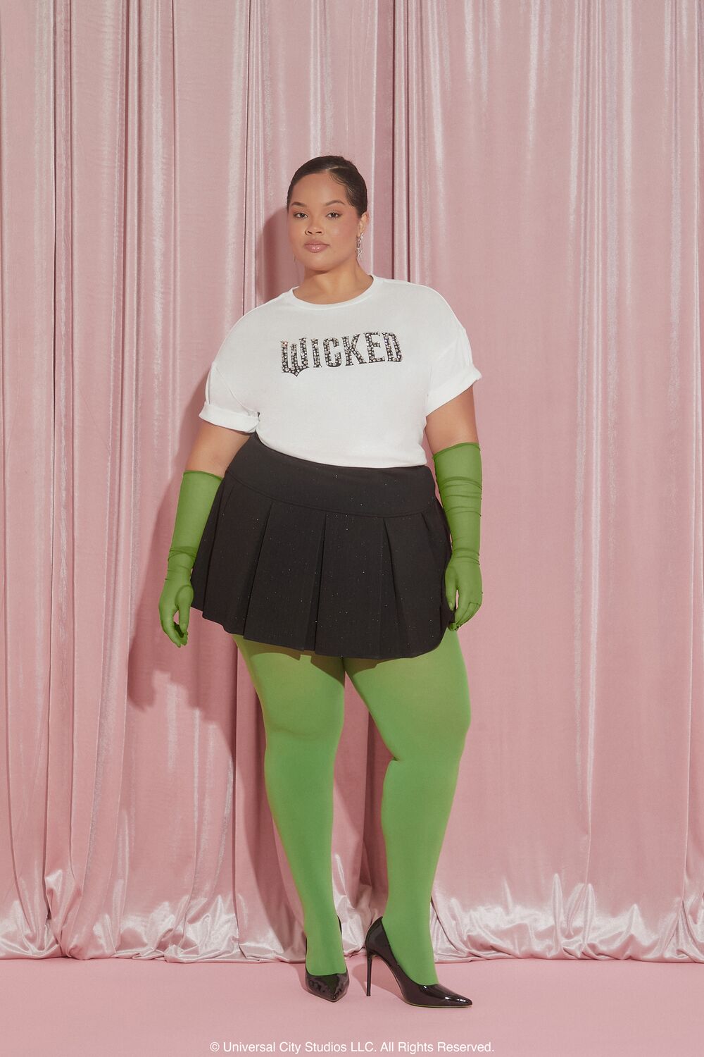 Plus Size Wicked Faux Gem Tee - Image 2