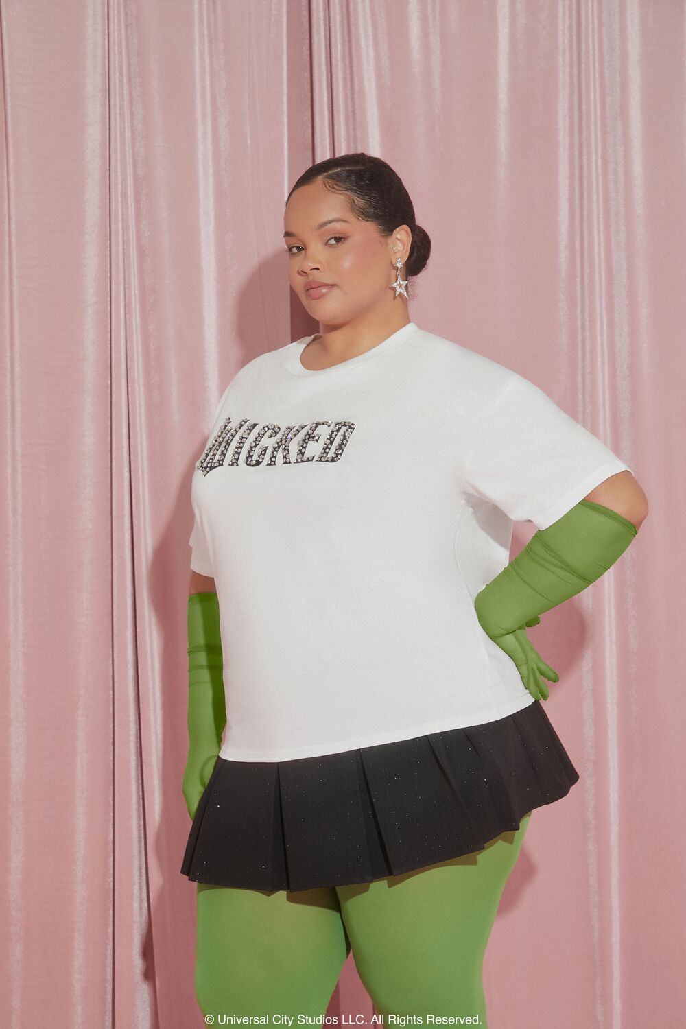 Plus Size Wicked Faux Gem Tee - Image 4