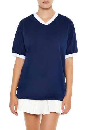 V-Neck Ringer Jersey