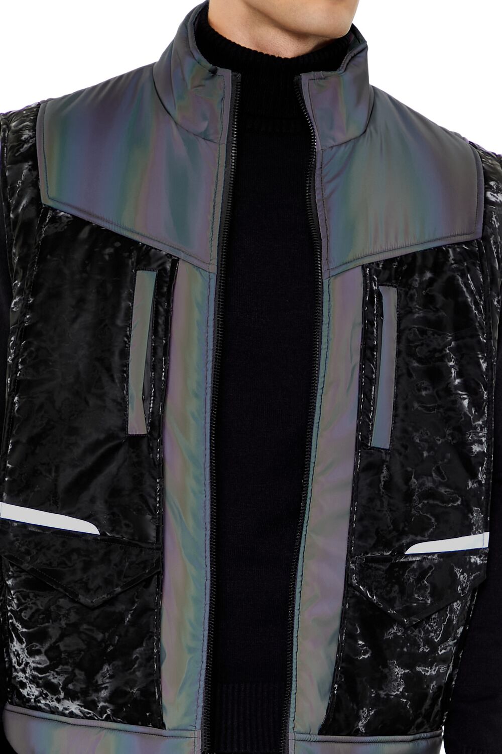 Active Waterproof Reflective Ski Vest - Image 3