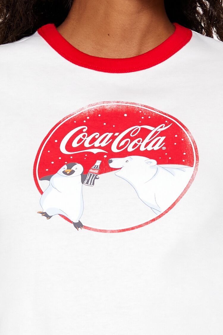 Coca-Cola Snow Ringer Baby Tee - Image 3
