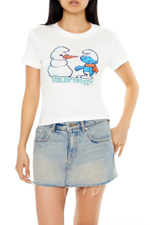 Smurf Feelin Frosty Baby Tee