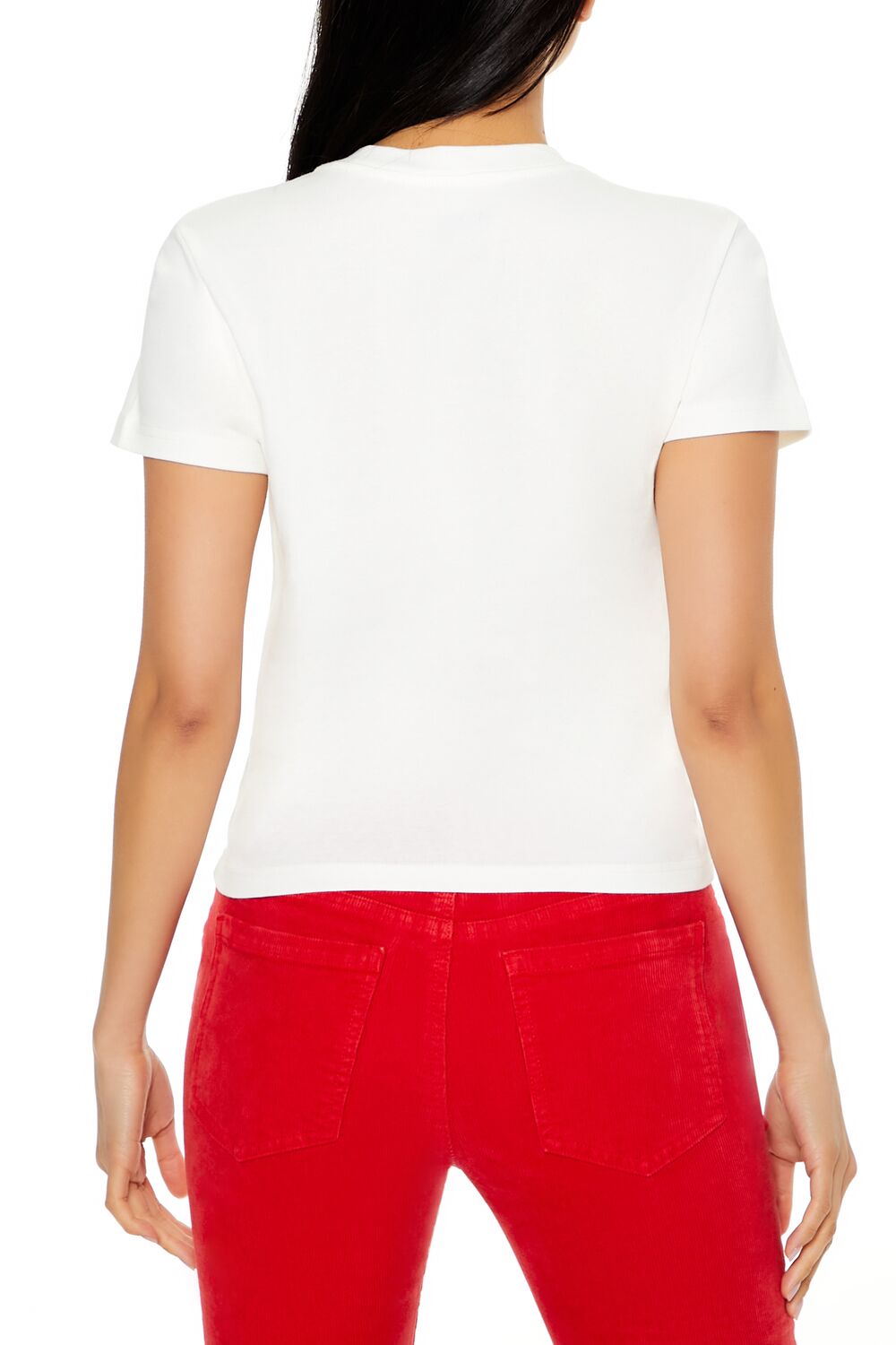 Popeye Christmas Graphic Baby Tee - Image 5