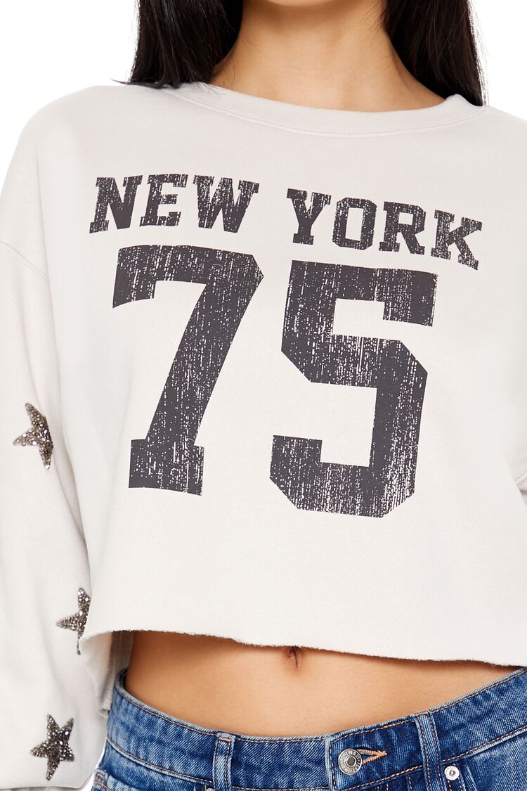 New York 75 Cropped Pullover - Image 3