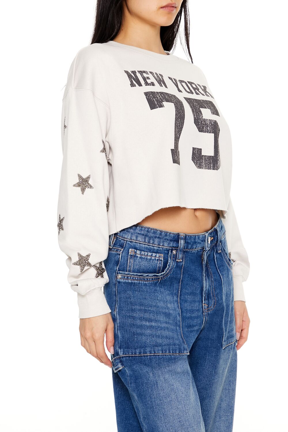 New York 75 Cropped Pullover - Image 4