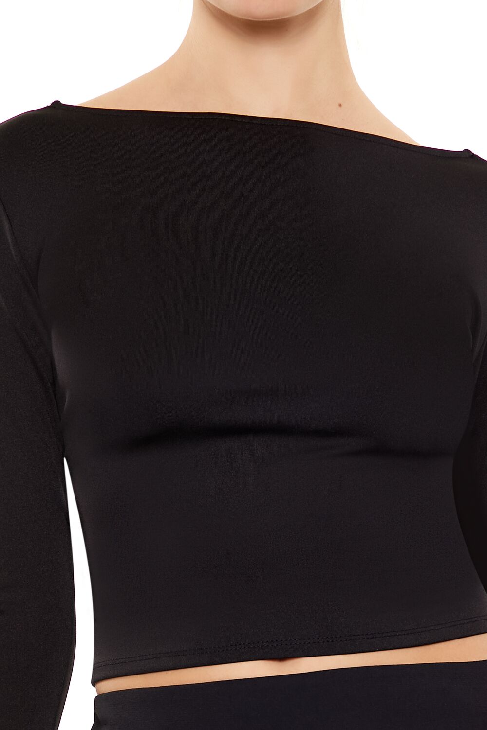 Lace-Up High-Neck Top - Image 3