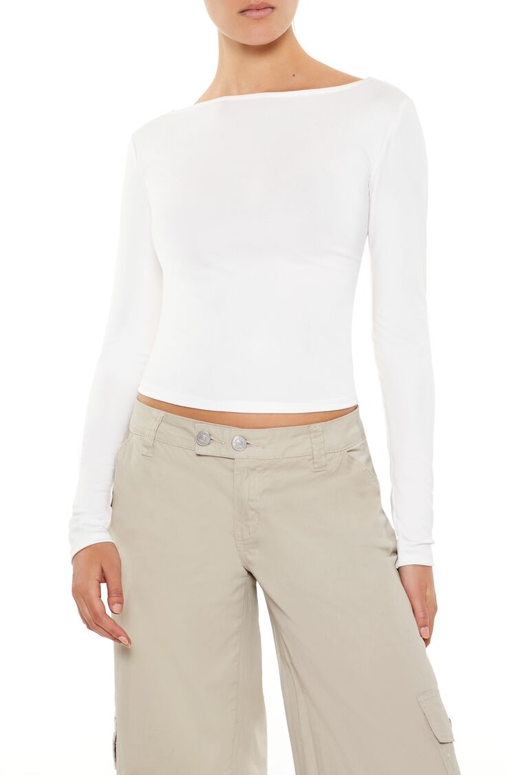 Lace-Up High-Neck Top - Image 6