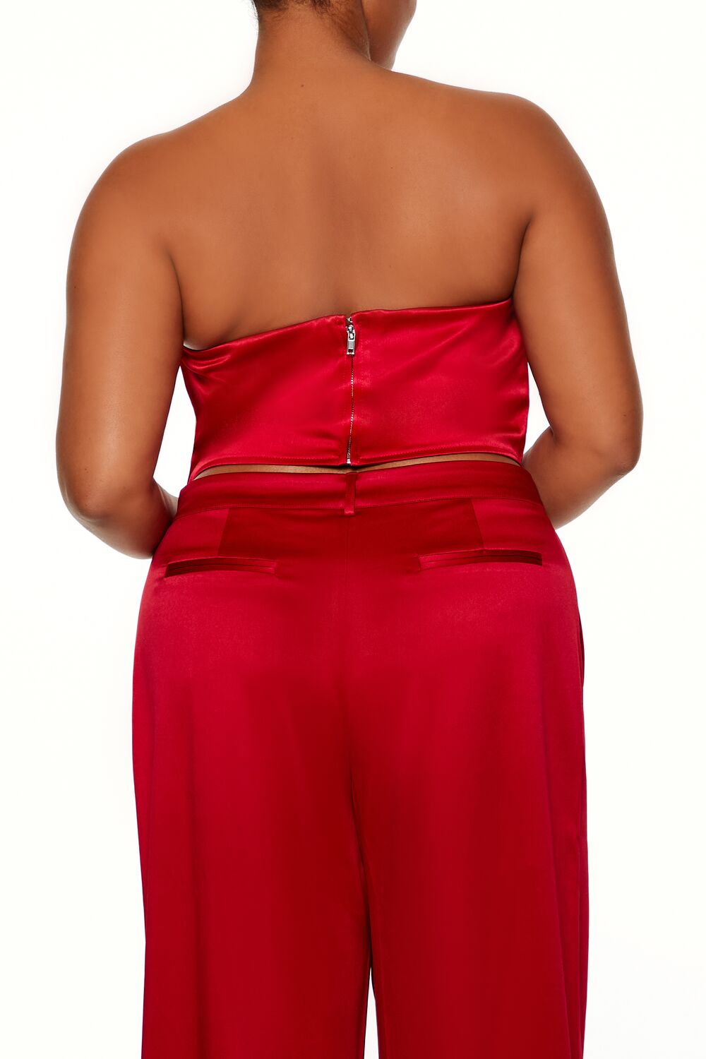Plus Size Sweetheart Bustier Tube Top - Image 5