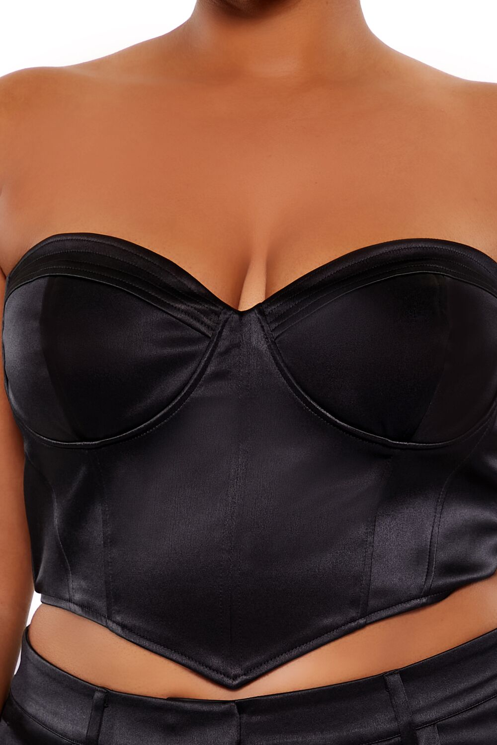 Plus Size Sweetheart Bustier Tube Top - Image 8
