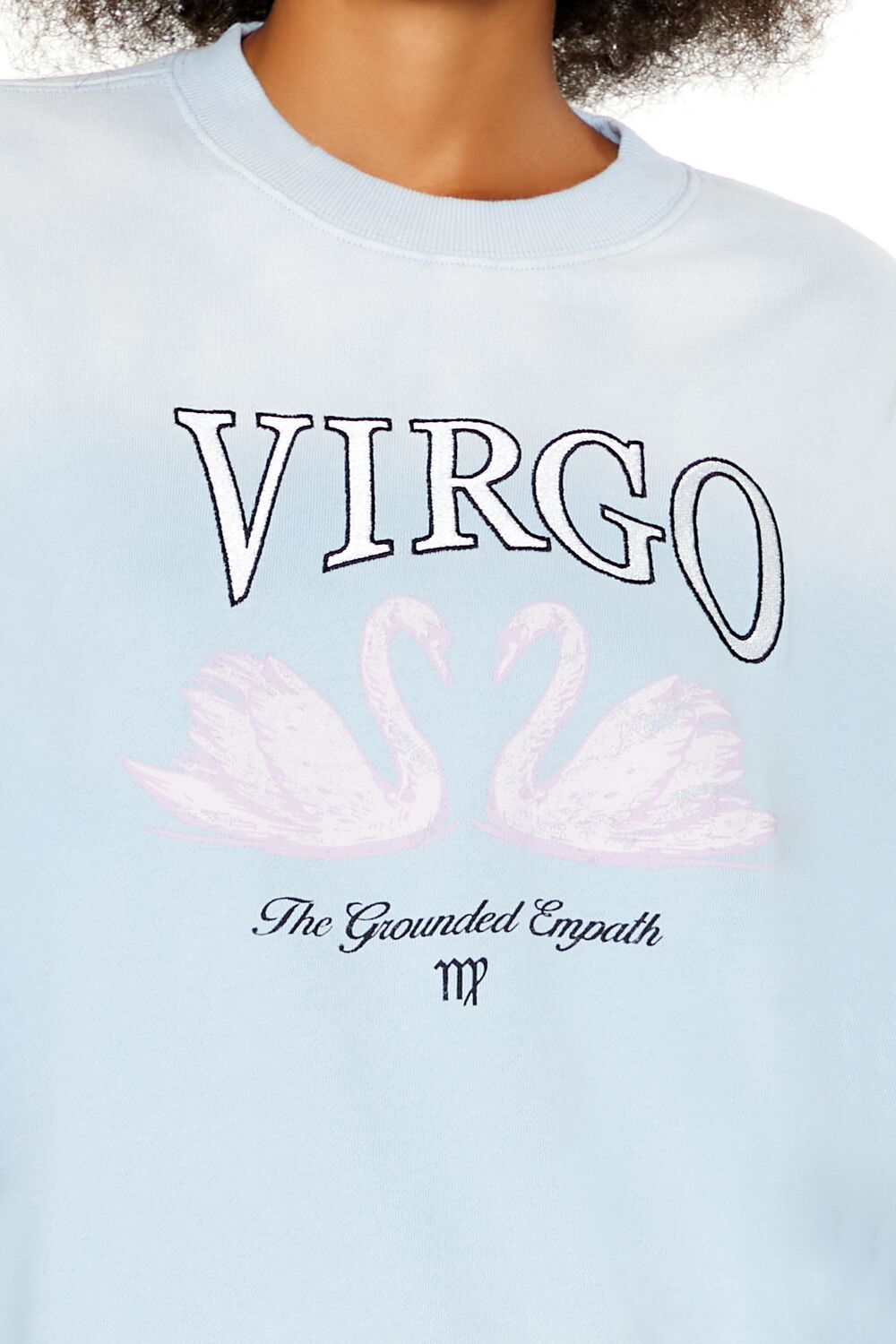 Virgo Swan Fleece Pullover - Image 3