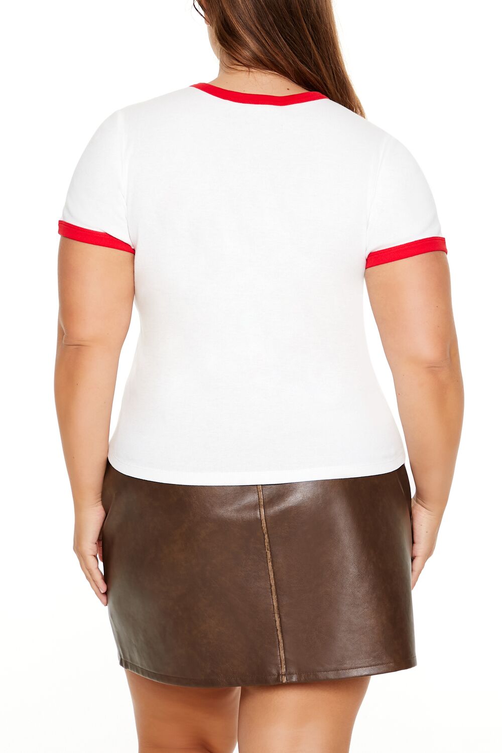 Plus Size Coca-Cola Ringer Baby Tee - Image 5