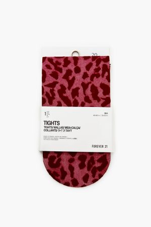 Leopard Print Tights