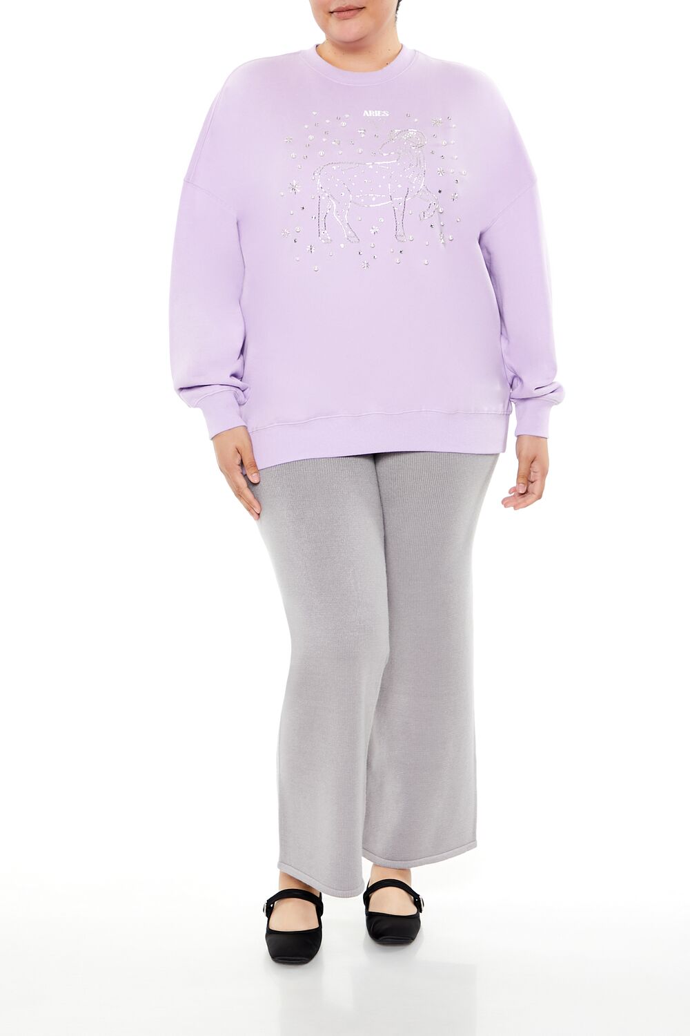 Plus Size Beaded Aries Pullover - Image 2
