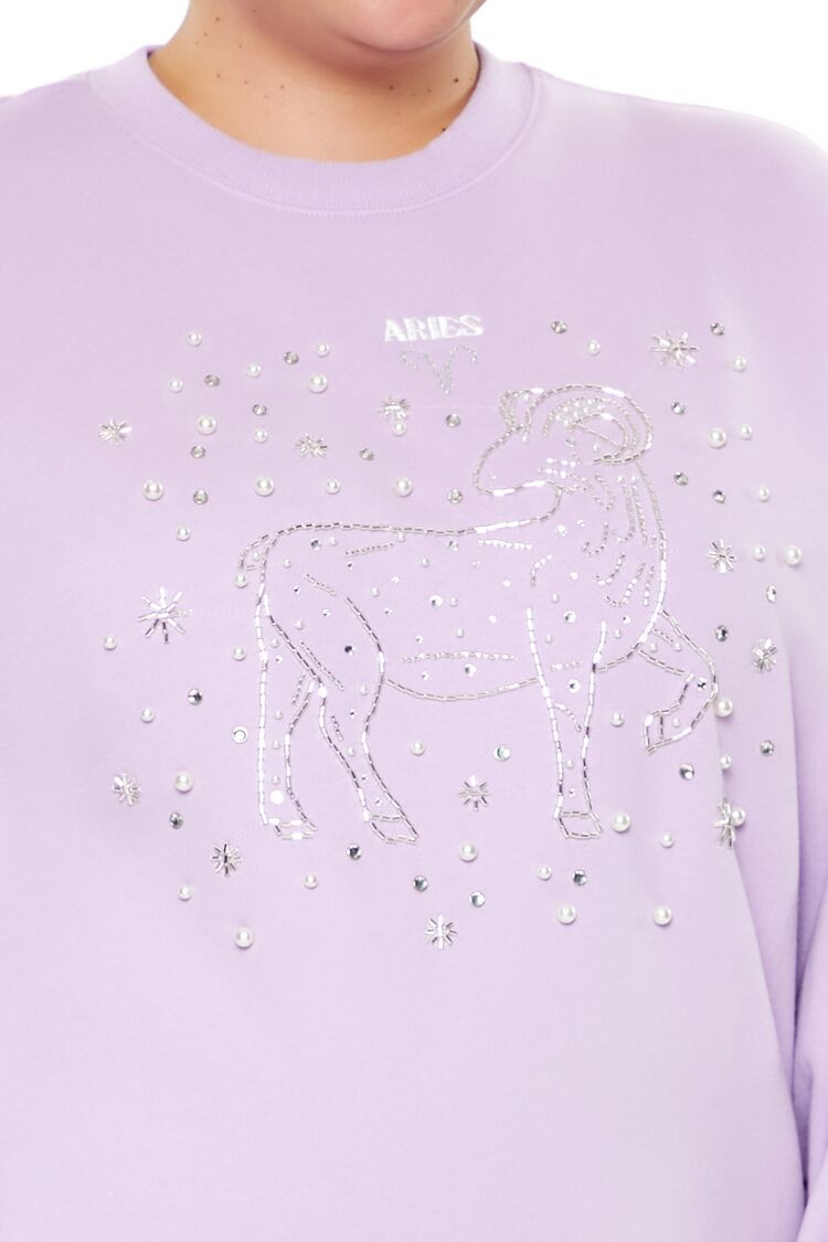 Plus Size Beaded Aries Pullover - Image 3