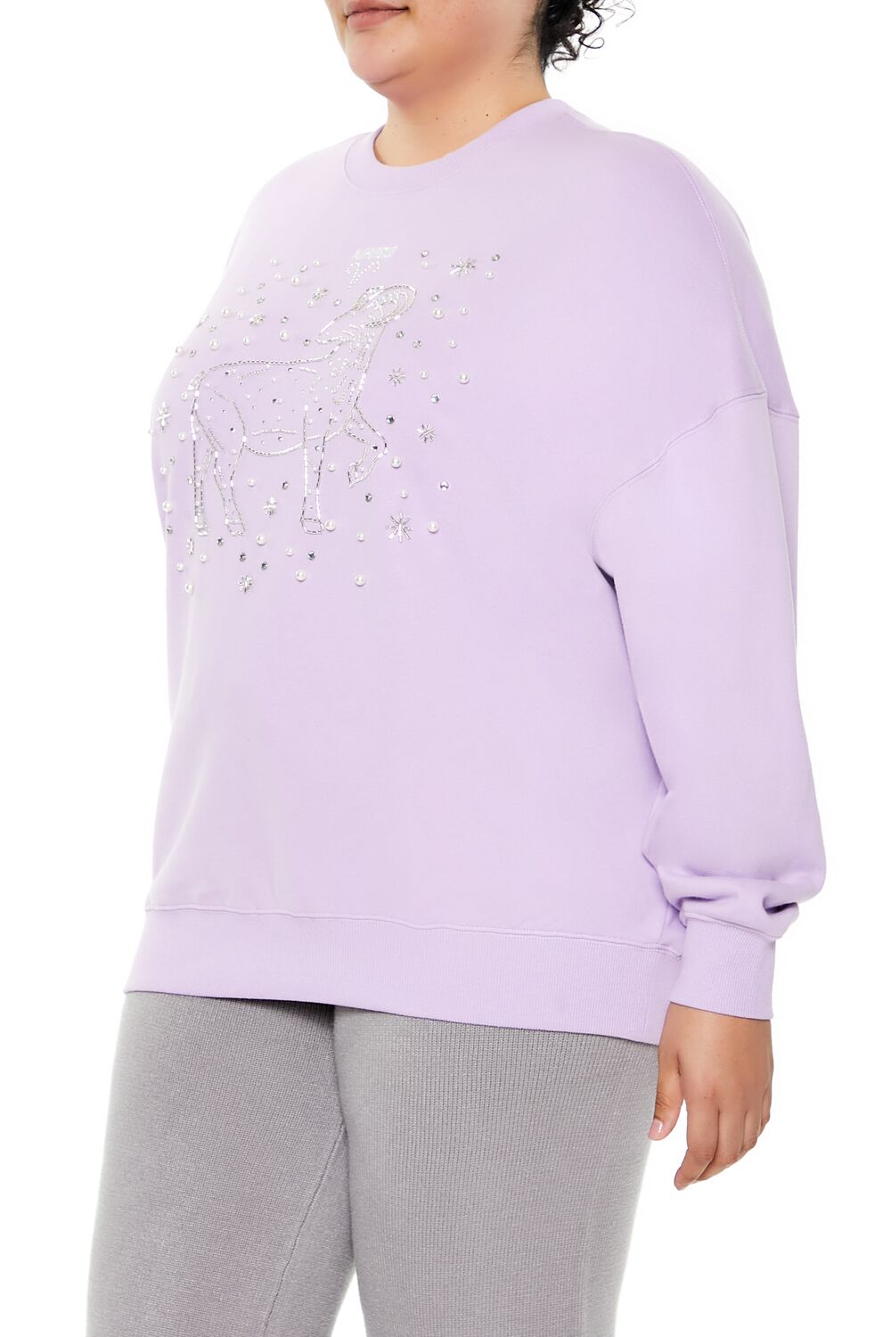 Plus Size Beaded Aries Pullover - Image 4