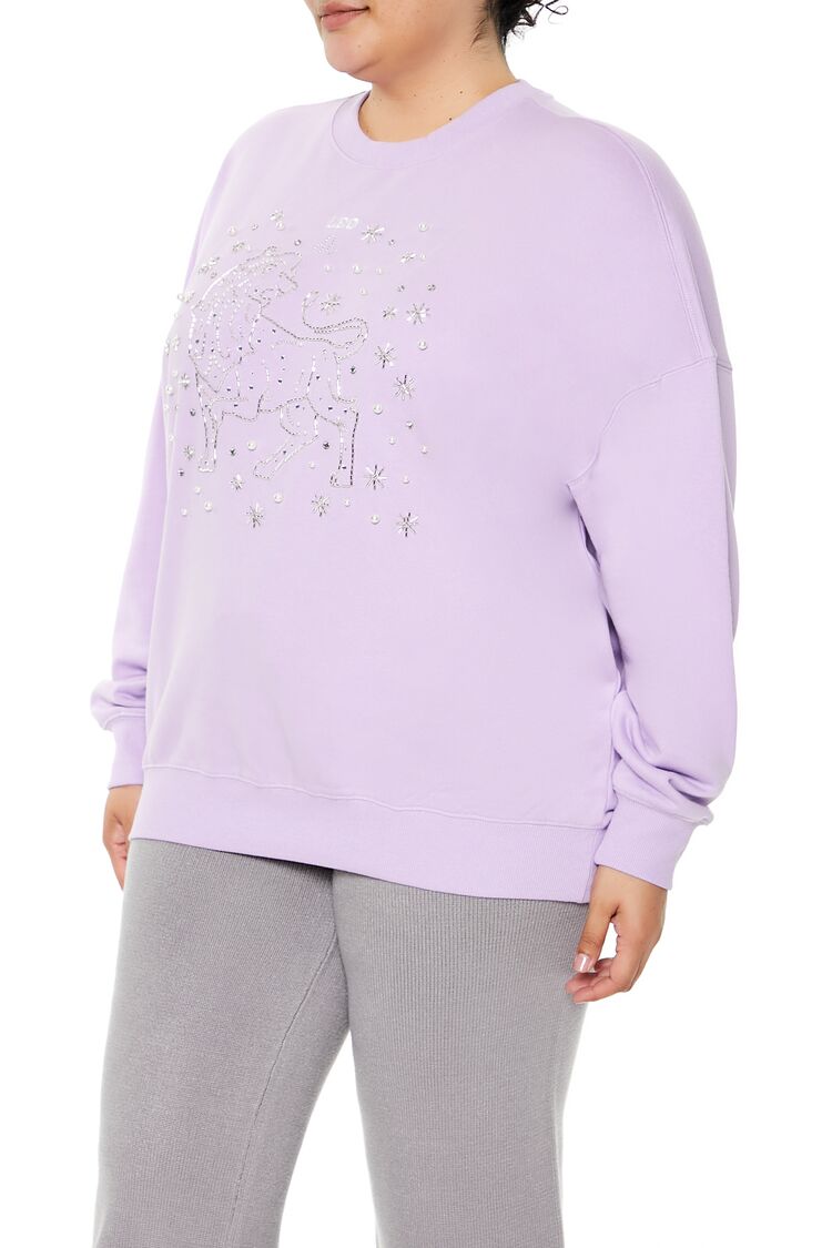 Plus Size Beaded Leo Pullover - Image 4