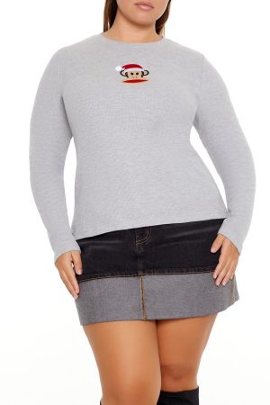 Plus Size Paul Frank Thermal Top