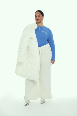 Plus Size Velvet Wide-Leg Drawstring Joggers