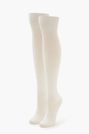 Ribbed Over-the-Knee Socks