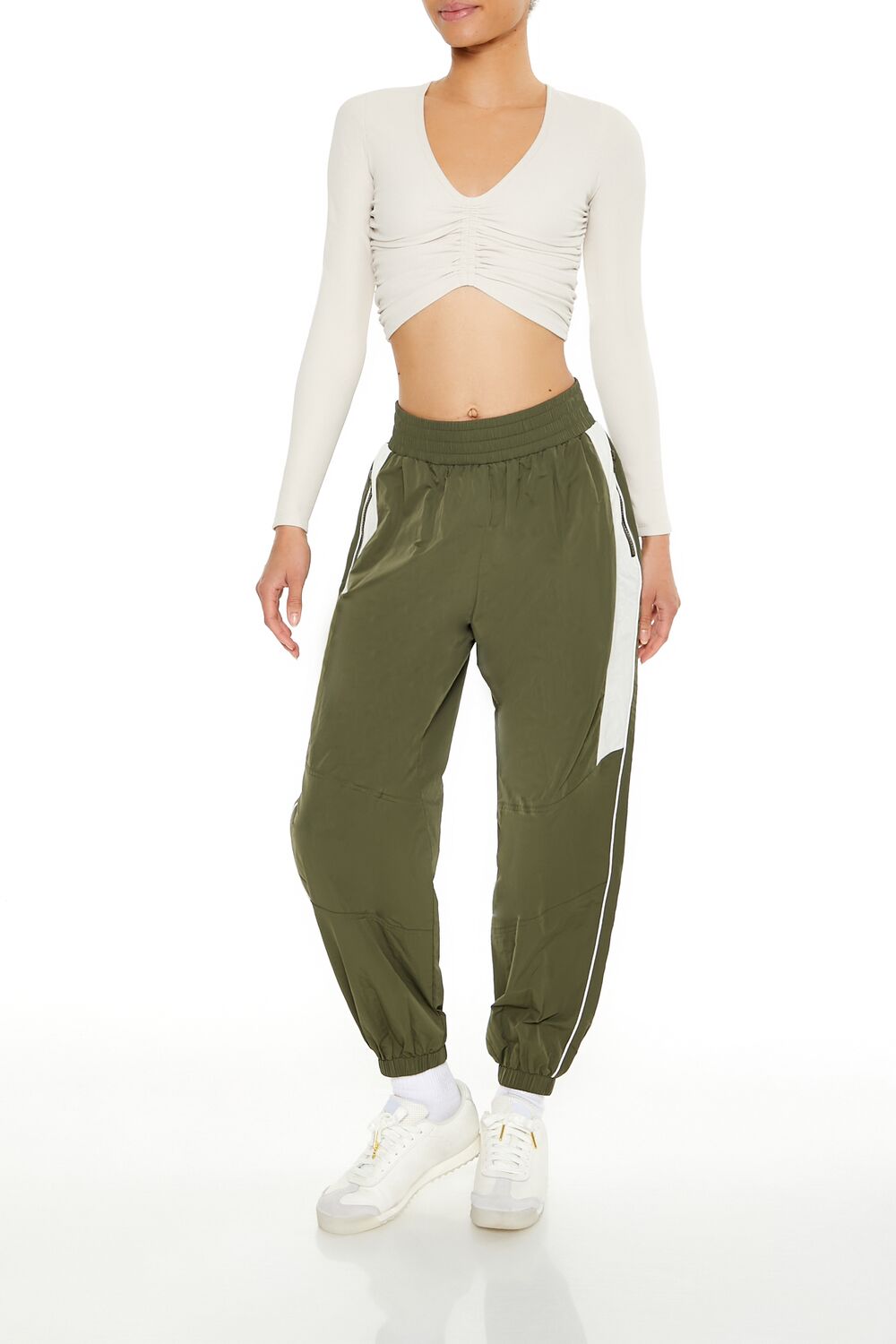 Active Ruched Crop Top - Image 7