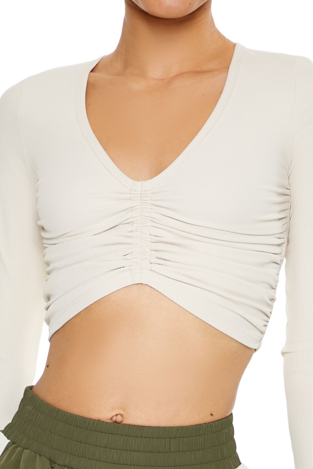 Active Ruched Crop Top - Image 8