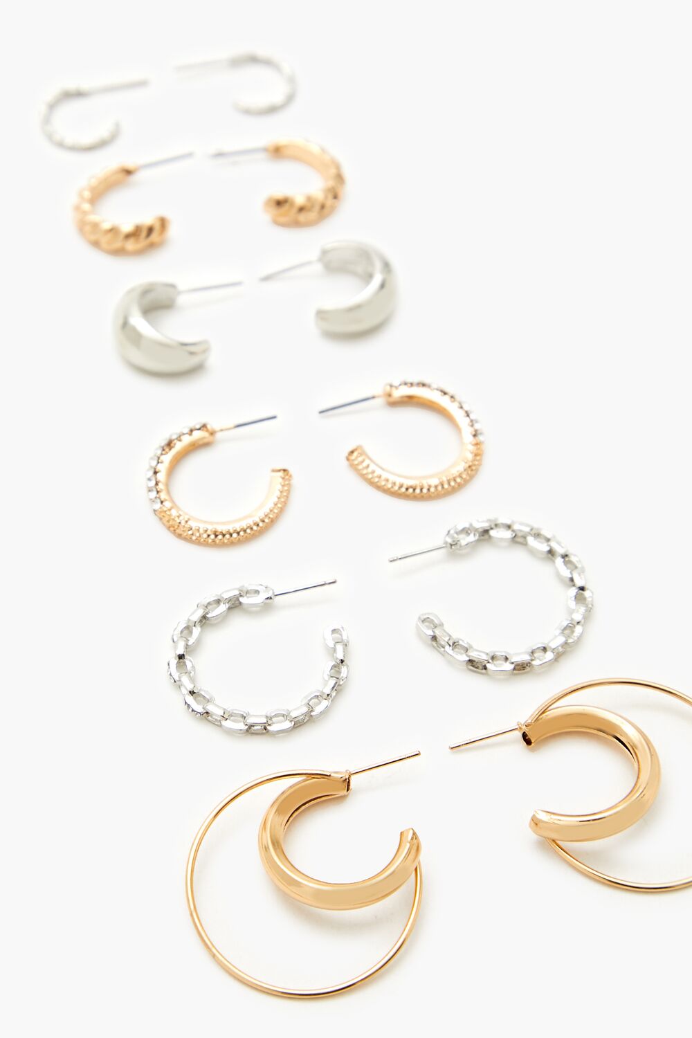 Assorted Hoop Earring Set - Image 2