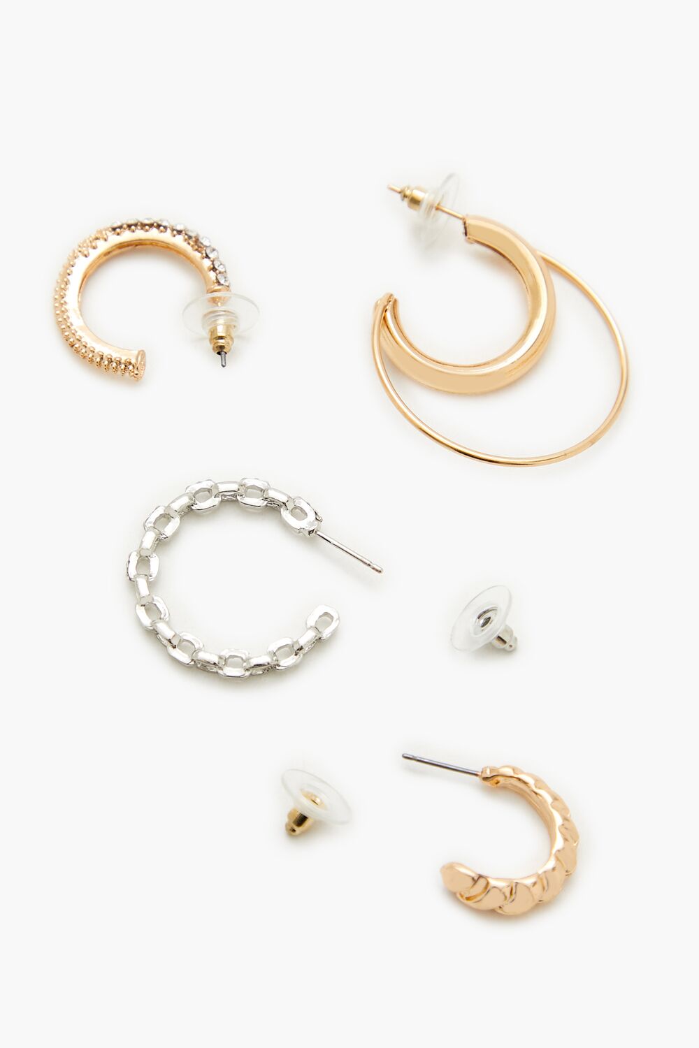 Assorted Hoop Earring Set - Image 4