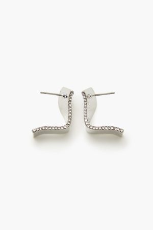 Geo Twisted Stud Earrings