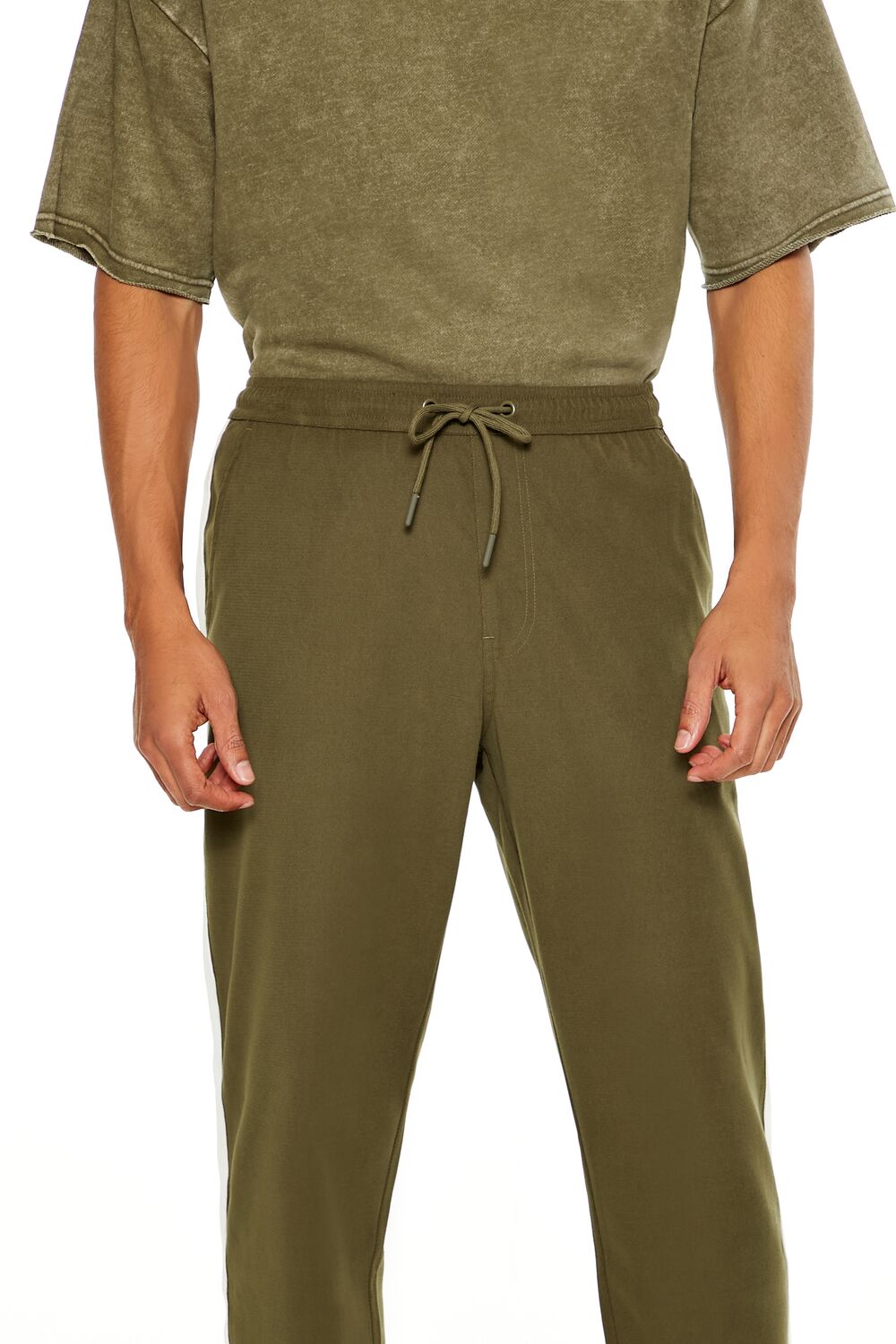 Striped Drawstring Pants - Image 5